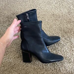 DKNY Black Heeled Boots